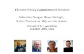 Sebastian Dengler, Reyer Gerlagh, Stefan Trautmann , Gijs ... Climate Policy Commitment Devices Sebastian