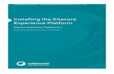 Installing the Sitecore Experience Platform /media/Downloads/Sitecore... Sitecore Experience Platform