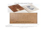 The Presidential Puzzle storer/JimPuzzles/SLIDE/... PLACE BLOCKS THIS WAY TO START DIRECTIONS Place