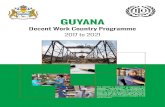 Guyana - Decent Work Country Programme 2017 to 2021 3 UN Country Programme Document for Guyana (2017-2021)