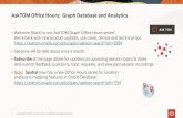 AskTOM Office Hours: Graph Database and Analytics ... Financial Industry Use Cases for Graph Analytics