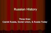 Russian History ... first â€œofficialâ€‌ czar of Russia. (word czar comes from latin caesar, meaning