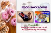 Food Packaging (Food Processing Technology)