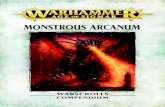 Monstrous Arcanum Warscrolls Compendium