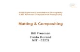 Matting & Compositing