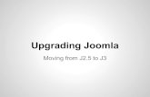 Upgrading Joomla 2.5 to Joomla 3