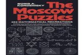 The Moscow Puzzles - 359 Mathematical Recreations Sample-Pages