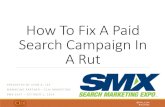 How To Fix A Paid Search Campaign In A Rut By John Lee