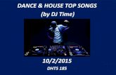DANCE & HOUSE TOP SONGS 10/2/2015