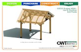 OZCO Project 10x10 Pavilion With 6x6 Posts #205