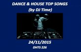 DANCE & HOUSE TOP SONGS 24/11/2015