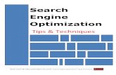 Search Engine Optimization Tips and Techniques