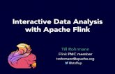 Interactive Data Analysis with Apache Flink @ Flink Meetup in Berlin
