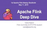 Apache Flink Deep Dive
