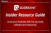 Insider's Guide to ClickBank Resources