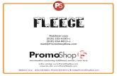 PromoShop 2013 Fleece Sampler