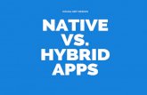 Native vs. Hybrid Apps
