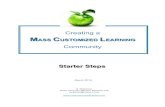 Beatrice McGarvey - Starter Steps for Mass Customized Learning 1