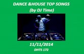 DANCE & HOUSE TOP SONGS 11/11/2014