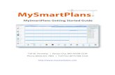 MySmartPlans Getting Started Guide - Getting Started Guide.pdf · MySmartPlans!Getting!Started!Guide!