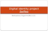 Digital identity project Selfies