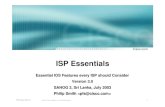 ISP Essentials - Internet     ISP Essentials