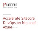Accelerate Sitecore DevOps on Microsoft Azure