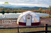 Growing Domes - Geodesic Dome Greenhouses, The geodesic shape is one of the strongest shapes created by man. The fact that it is made of triangles: nature’s most rigid form, and
