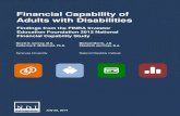 Financial Capability of Adults with Disabilities