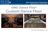 GNG Dance Floor - Custom Dance Floor