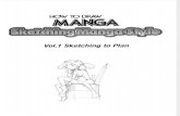 Sketching Manga Style Vol 1 Sketching to Plan