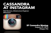Cassandra at Instagram (August 2013)