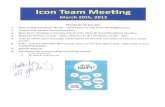 Sales Meeting Agenda Notes - The Woodlands TX / Prudential Gary Greene, Realtor Icons / March 20th, 2012