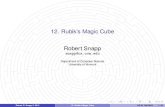 12. Rubik's Magic Cube - cs.uvm. snapp/puzzles/lectures/rubik.pdfآ  David Singmasterâ€™s Notation David