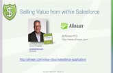 Selling with Value and ROI / TCO from within Salesforce
