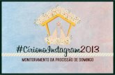 Monitoramento Cirio no Instagram 2013