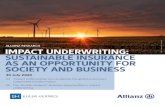 IMPACT UNDERWRITING: SUSTAINABLE INSURANCE AS AN ... coupling leads to networked electric car batteries