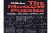 The Moscow Puzzles - 359 Mathematical