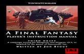 D20 Final Fantasy - Player's Instruction Manual