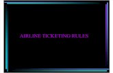 Rules Airfare Computation