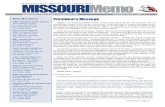 MISSOURI - Mo Trucking Overland Park, KS 66210 Mr. Brian Webb (913) 663-9550 National Claims Consultants