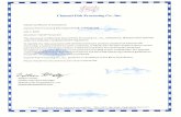 HACCP Certificate - Channel Fish Processing Company HACCP Certificate of Compliance Channel Fish Processing