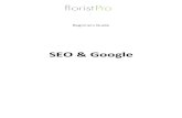 SEO & Google - floristPro Guide to SEO and Googlآ  Beginners Guide 3 SEO and Google Beginners Guide