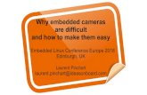 Why embedded cameras are difficult and how to make them Why embedded cameras are difficult and how to