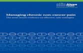 Managing chronic non-cancer pain - Alosa Health | Managing chronic non-cancer pain iv â€¢ When prescribing