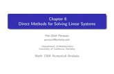 Chapter 6 Direct Methods for Solving Linear 11j>ja 12j,ja iij ja i;i 1j+ja i;i+1j,andja nnj>ja n;n 1j,then