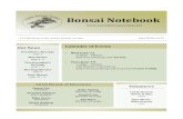 Bonsai Notebook - Austin Bonsai Bonsai Notebook A Publication of the Austin Bonsai Society June 2018