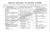 IBPS Clerk 1