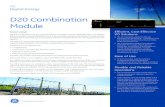 D20 Combination Module - GE Grid Solutions D20 Combination Module Overview The D20 Combination module