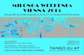 MILONGA WEEKENDs VIENNA 2015 - tango-dj.at MILONGA WEEKENDs VIENNA 2015. TANGO-DJ.AT Association for